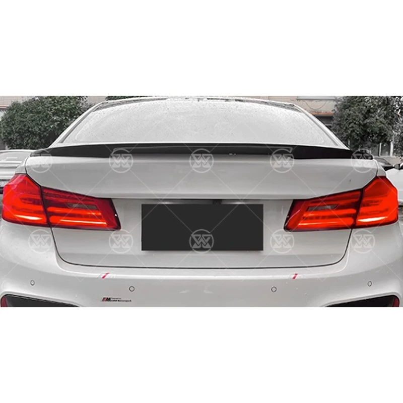 

Carbon Fiber Rear Spoiler Wing For BMW 5 Series F10 F18 520i 525 530i M Style Car Rear Trunk Lid Tail Wing Body Kit