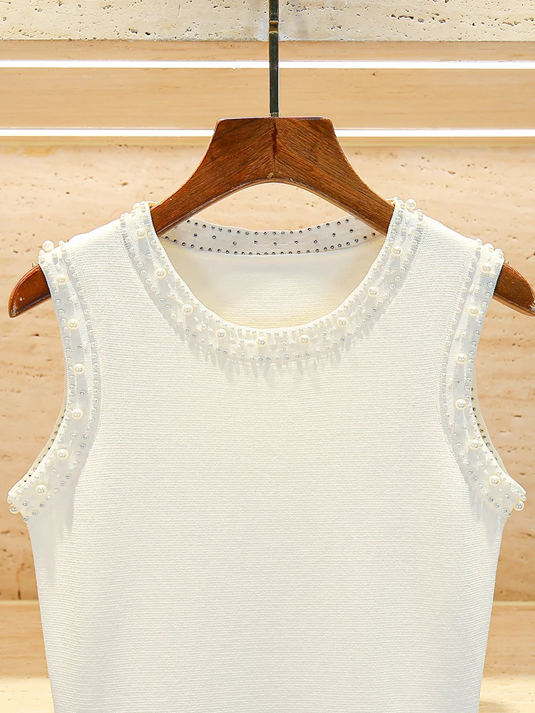 Schwere, verzierte lange Strickweste Dr. Damen-High-Waist-A-Linie, Sommer 2025, Ele, lässig, schlicht, SLE-Polyesterfaser