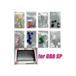 6pcs per set Rubber gasket dust plug For GameBoy Advance SP For GBA SP game console shell screw hole rubber dust cover