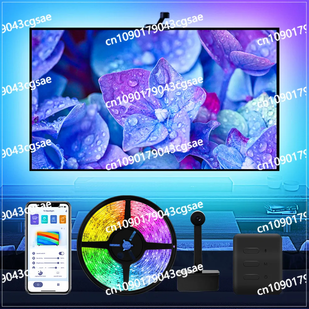 App Control Camera Screen Synchronization LED Light Strip 55 Inch 60 Inch 65 Inch TV Background Atmosphere Light Strip