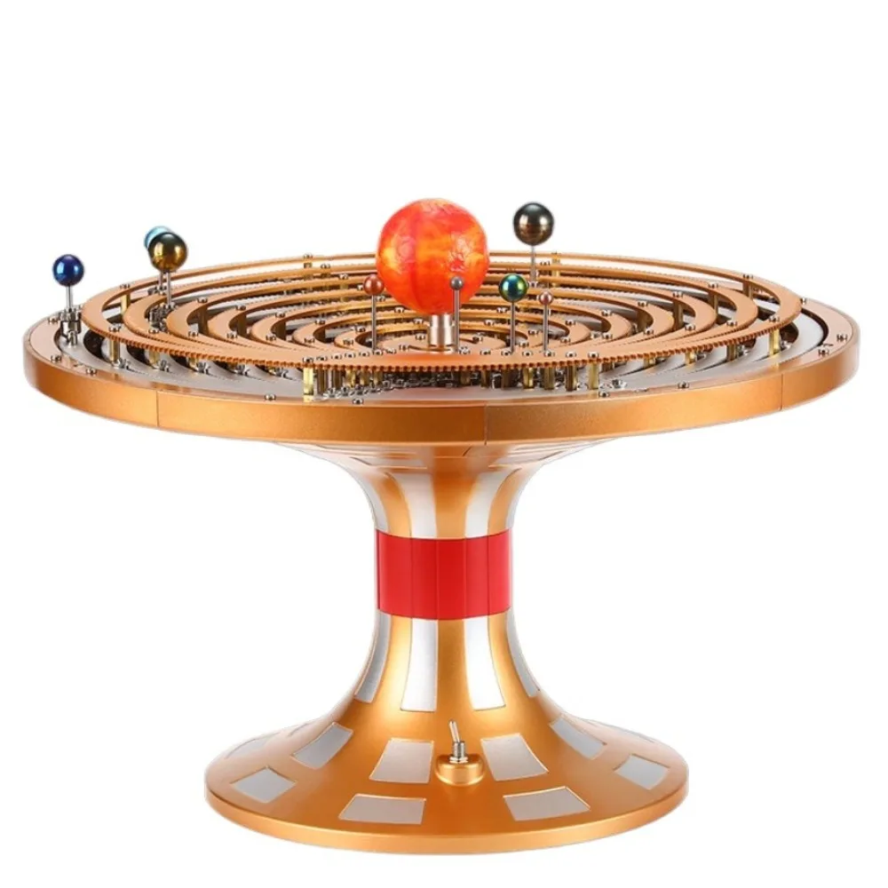 Solar System Assembly Model Educational Toys Gifts 600 + Parts Full Metal Science Teaching Aids Solar System Model Ornaments