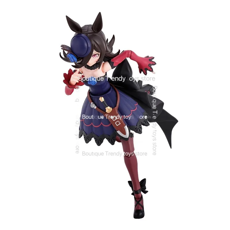 Bandai Genuine SHF Umamusume Pretty Derby Rice Shower Special Edition Anime Action Figure Collectible Model Toys Gift Children