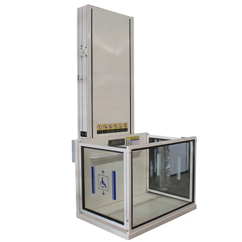 1 to 6 meters 250kg Household stair lift Wheelchair lift