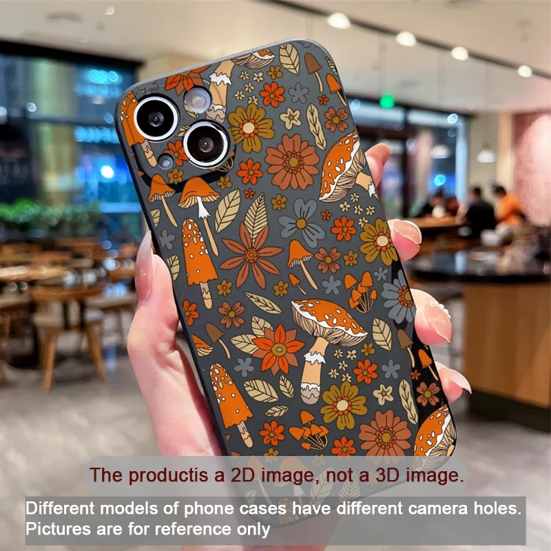 Retro Maple Leaf Flower Mushro – Phone Cases Motorola Bewertung und Preis