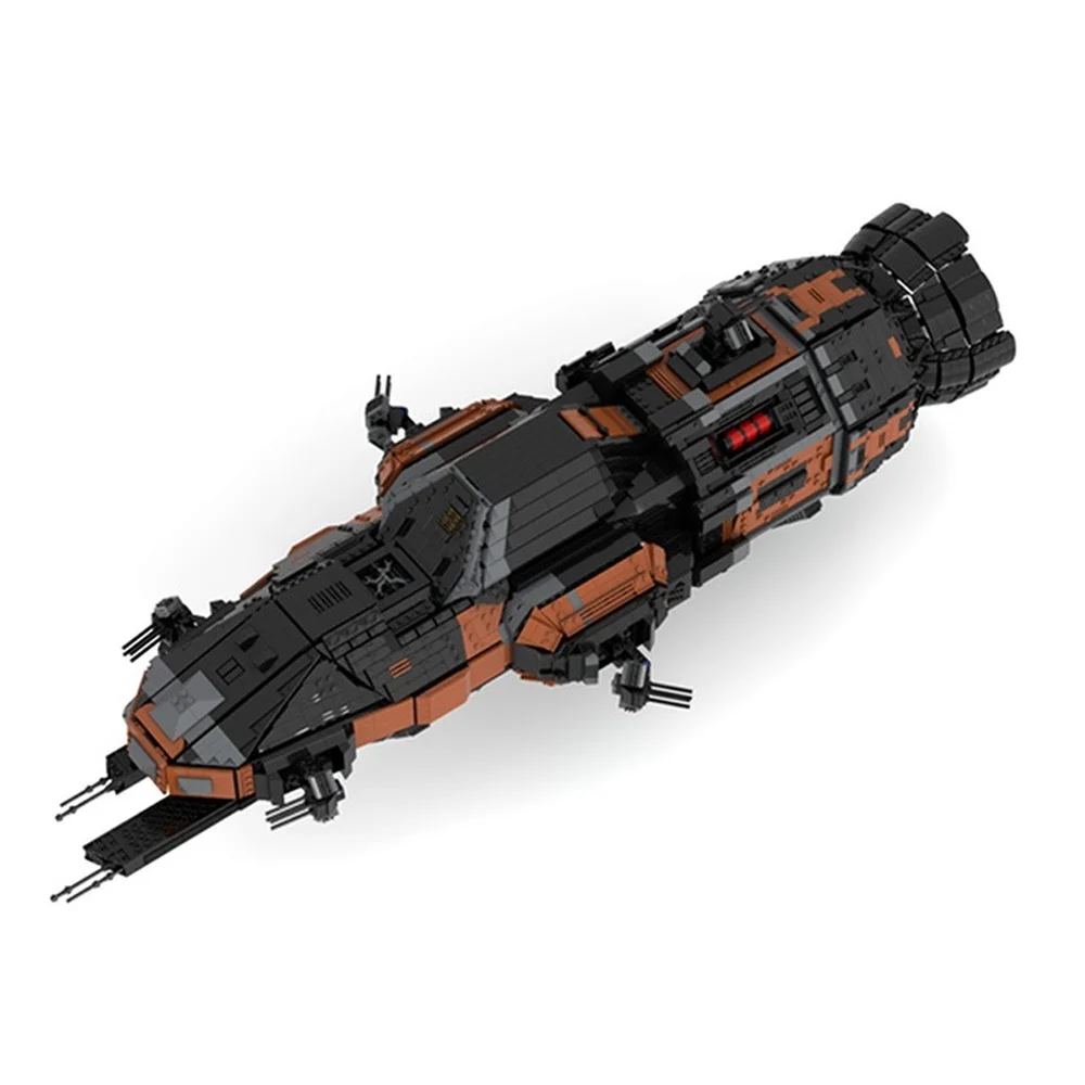 MCRN Tachi Rocinante- Corvette-class Light Frigate ECF-270 MCRN Tachi 46313 Building Blocks Bulk Model Educational Kids Toys