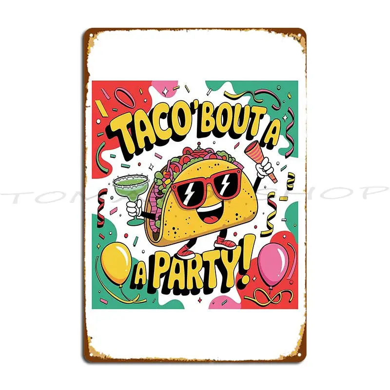 This Party Is A Blast Metal Sign Plaques Living Room Kitchen Plates Wall Decor Custom  Tin Sign Poster