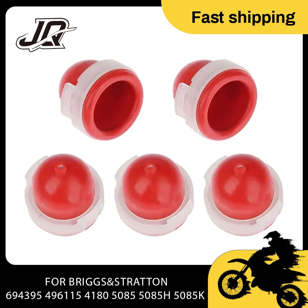 5 Pcs Replace Primer Bulb For Briggs&stratton 694395 496115 4180 5085 5085h 5085k Carburetor Oil Bubble Chainsaws Trimmer Brush