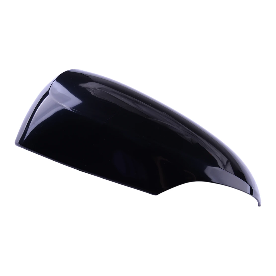 Front Left Right Exterior Side Door Wing Rear View Mirror Cover Trim Cap Decor Black Fit for Toyota Prius C 2012 2013 2014-2018