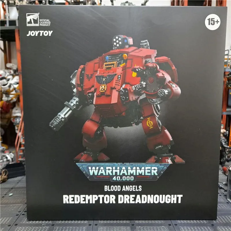 JOYTOY ウォーハンマー 40K ブラッドエンジェルズレディメイドドレッドノートアクションフィギュア 1:18 モバイルソルジャーおもちゃグッズギフト予約注文