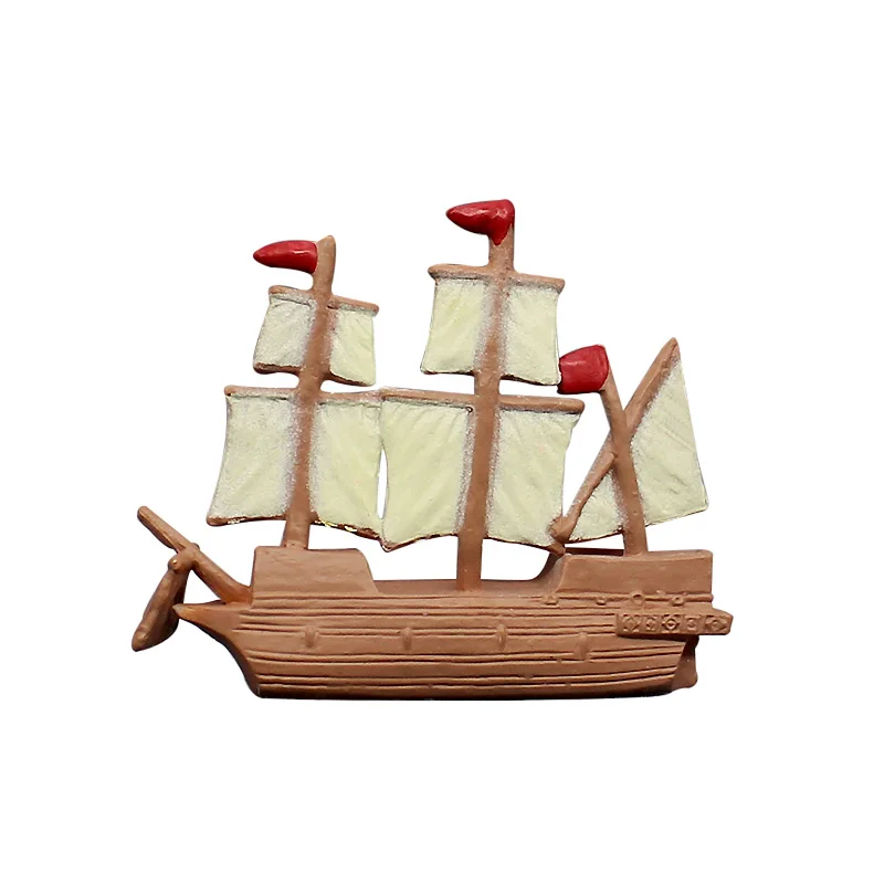 Ancient Warship Corsair Speed Boat Submarine Miniature Boat Model Simulation Action Figures Ornament Accessories for Collectors