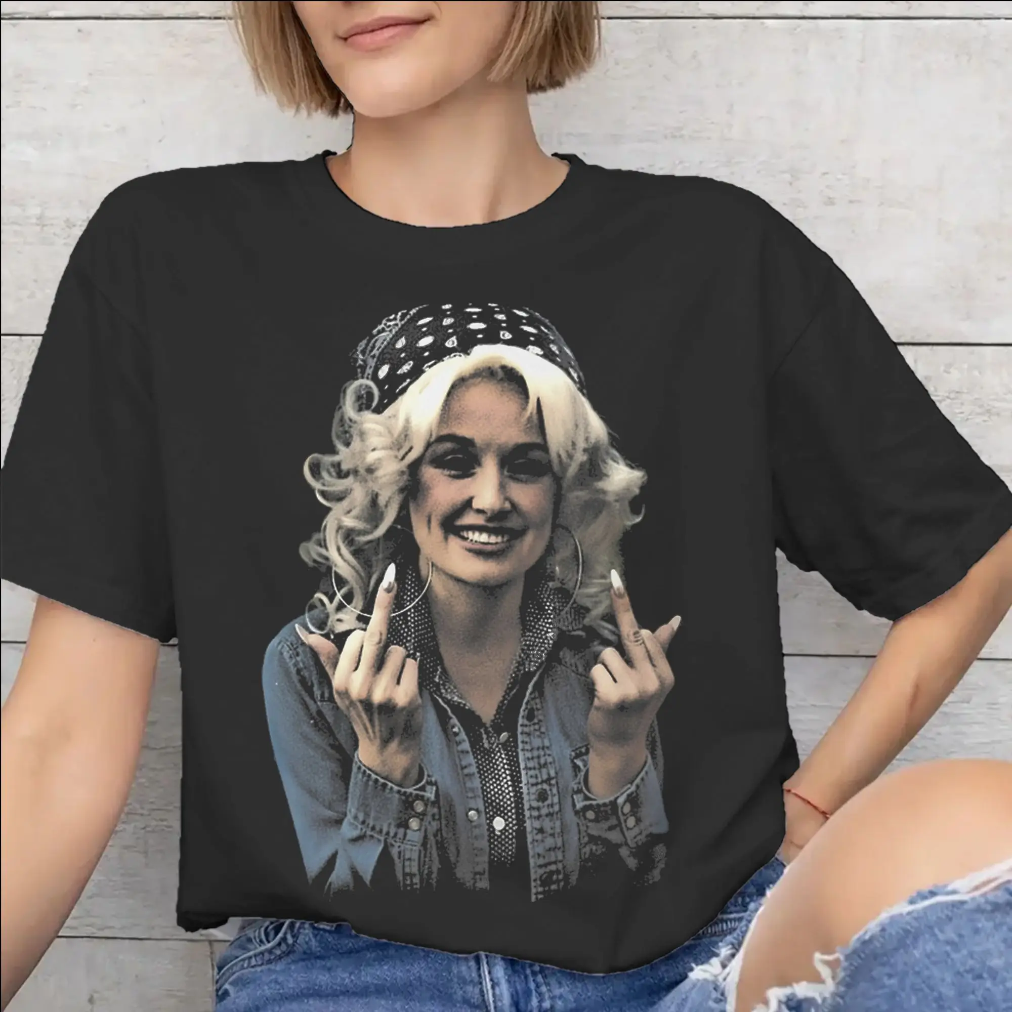 RIP Dolly Parton Tee Shirt for Men Women New Arrival T Shirts  100% Cotton Clothing