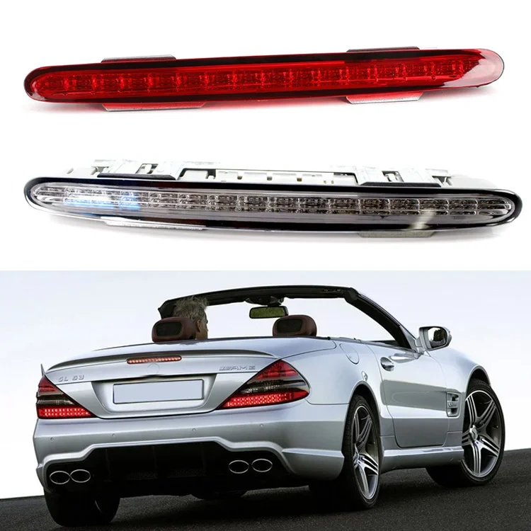 Eosuns Led Additional Brake Light Driving Light Reverse Lamp Assembly for Mercedes-benz Sl R230 Sl280 Sl300 Sl350 Sl500 Sl600