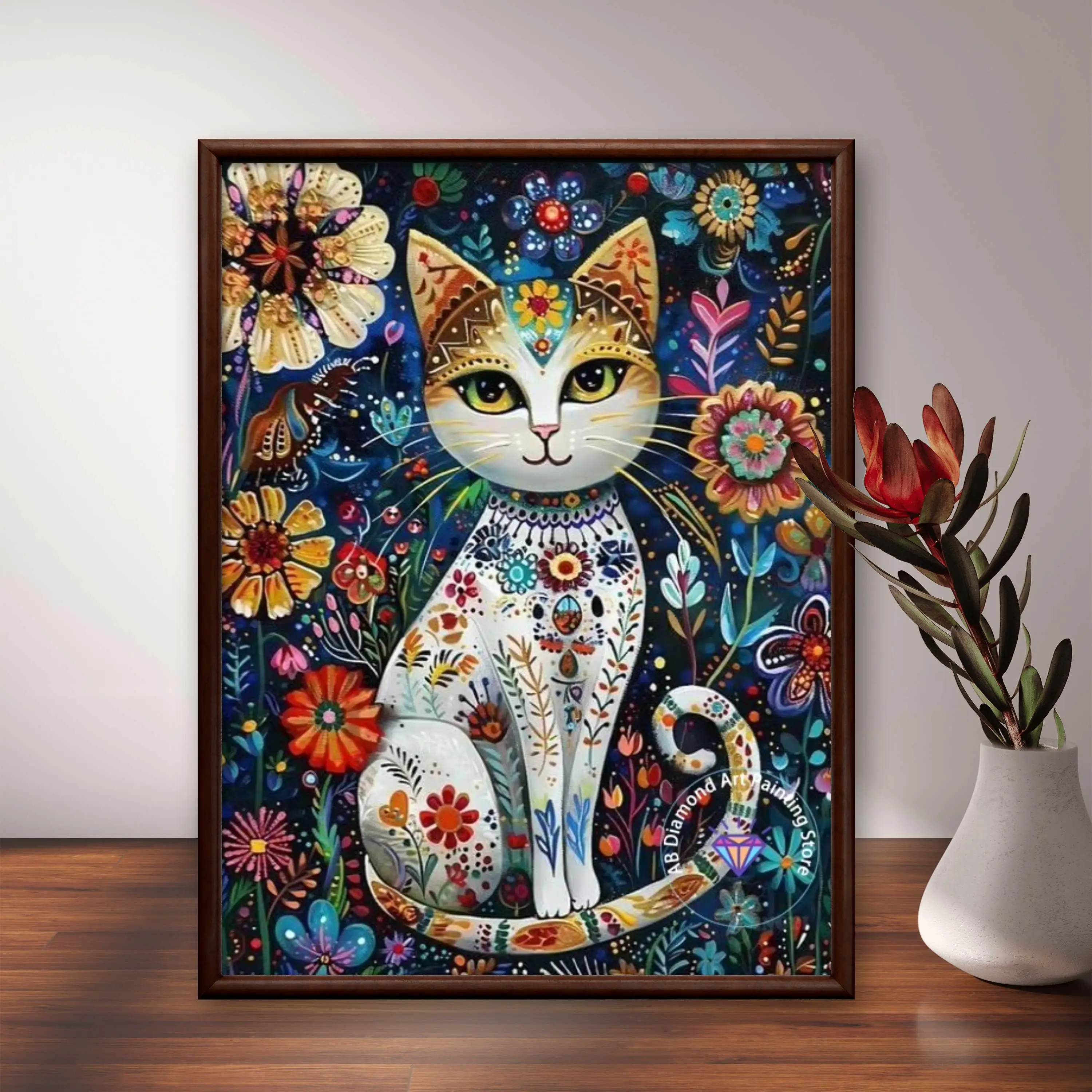 New Color Cat Diamond Painting Kit 5D DIY Cartoon Diamond Embroidery Cross Handmade Art Children's Gift Crafts Home Decoration