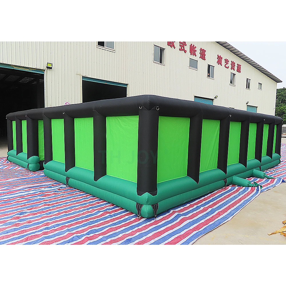 outdoor activities customized 8x8x2m giant inflatable maze laser tag game labyrinth puzzle field