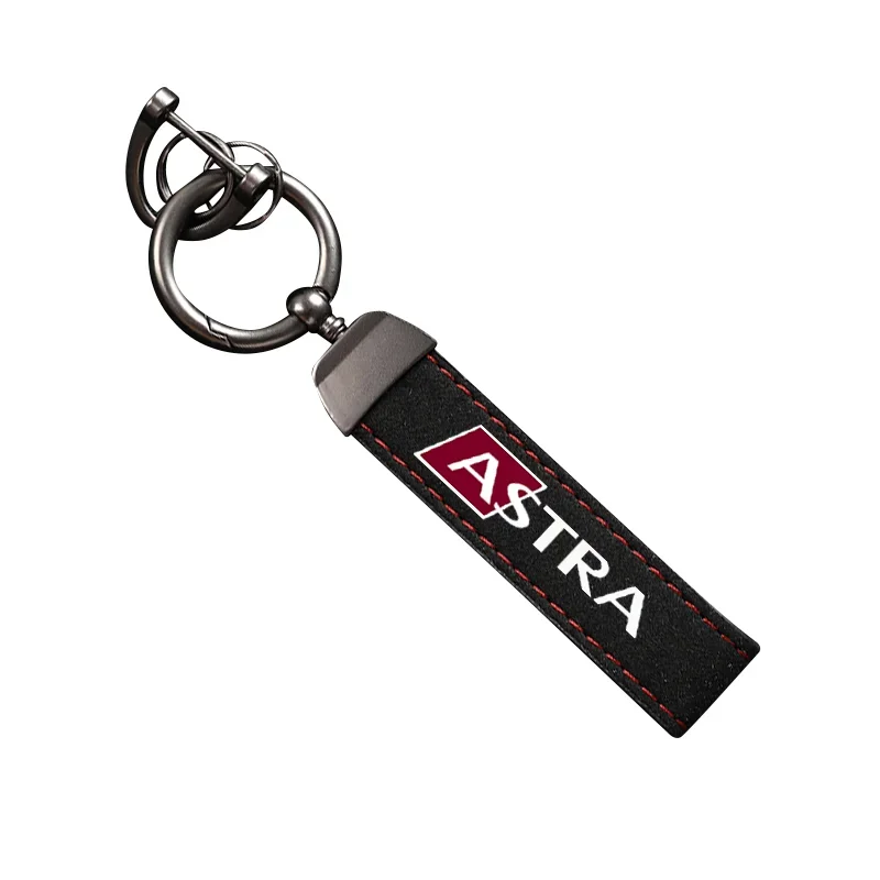 Suede Keychain Sport Key Ring Custom Gift With Logo For Opel CORSA ASTRA J H G INSIGNIA MOKKA key ring Car Accessorie