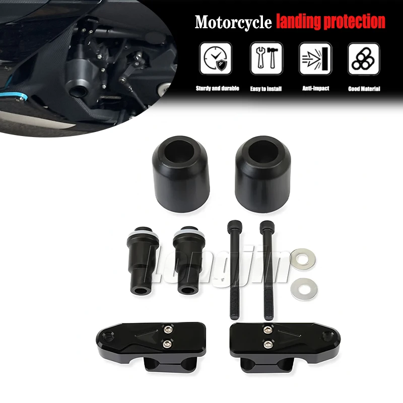 450SR-S Motorrad Absturzsicherung Rahmen Sliders Verkleidung Schutz Anti Crash Pad Schutz Für CFMOTO 450SR 450SR-S 450NK 2025