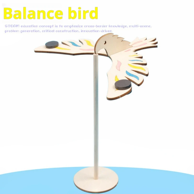 

DIY Handmade Balancing Bird Technology Small Craft Children's Assembly Model Maker Education Experimental Material Science And E