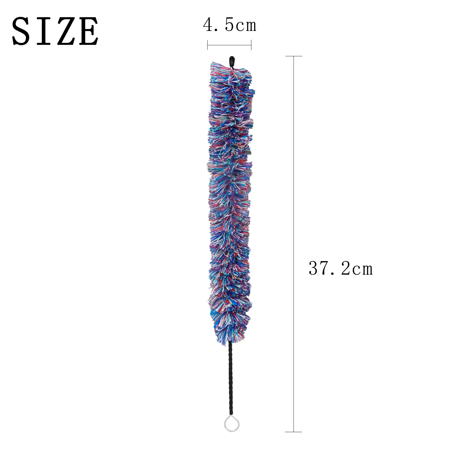 Clarinet Flute Cleaning Brush Inner Chamber Colored Cotton Thread Brush Cleaning Tools Woodwind Instrument Accessories