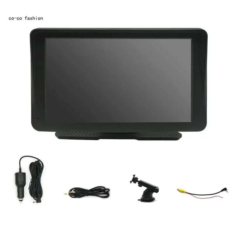 

Wireless 7inch Vehicle Navigator and MP5 Video Entertainment Player Combination for Car, Supports Multiple Media Formats 517B