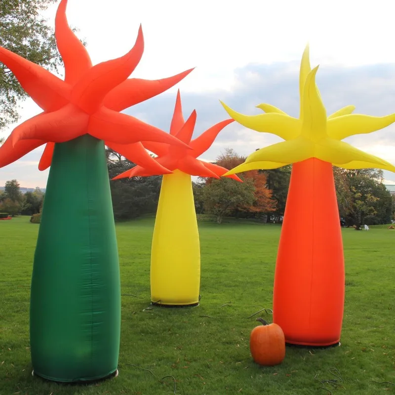 Stage lighting decoration aquatic plants inflatable lamp post shopping mall scenic spot