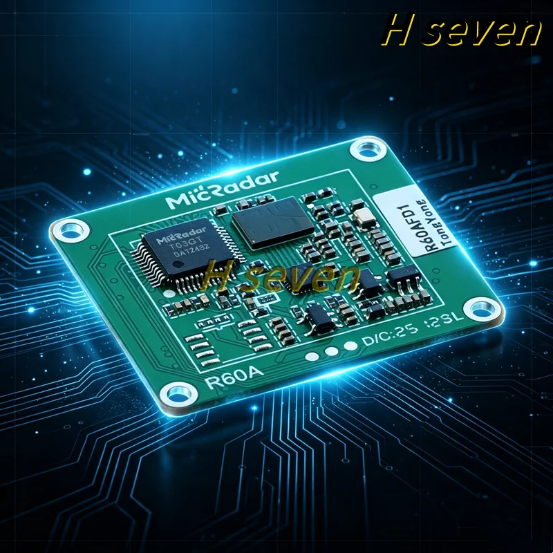 1pcs/lot R60AFD1 60G Falling Alarm Radar Module Fall Detected Millimeter Wave Radar Sensor
