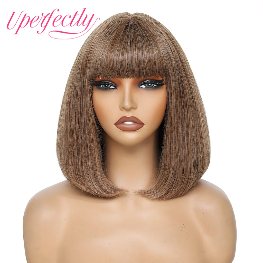 

Плотность 180%-200%, длина до плеч, прямой парик Боб, волосы 10-16 дюймов, парик средней длины, изготовлен из волос в европейском стиле для женщин, ежедневное использование