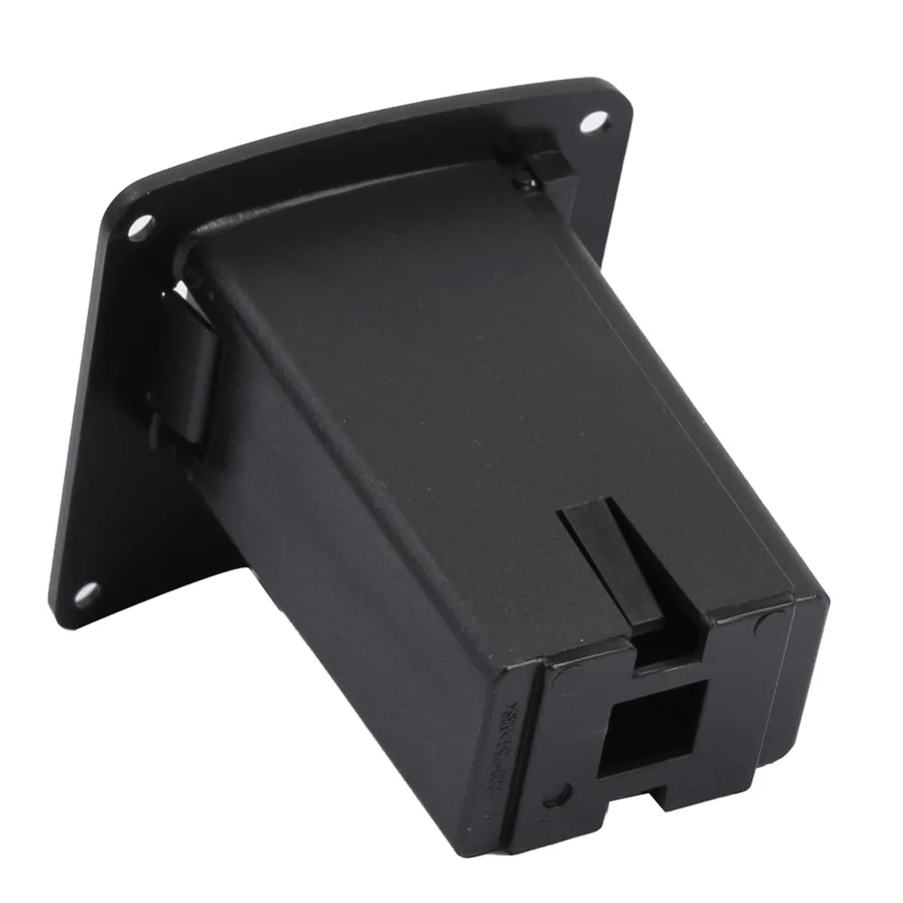 Durable For 9V Battery Guitar Battery Cover Black ABS Guitar Battery Case Pickup Battery Box Electric Guitar