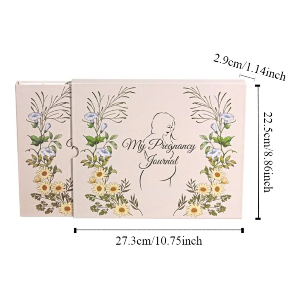 A4 Pregnancy Journey Memory Books Perfect Planner Photo Collection Pregnancy Examination Records Keepsake Books Notepad