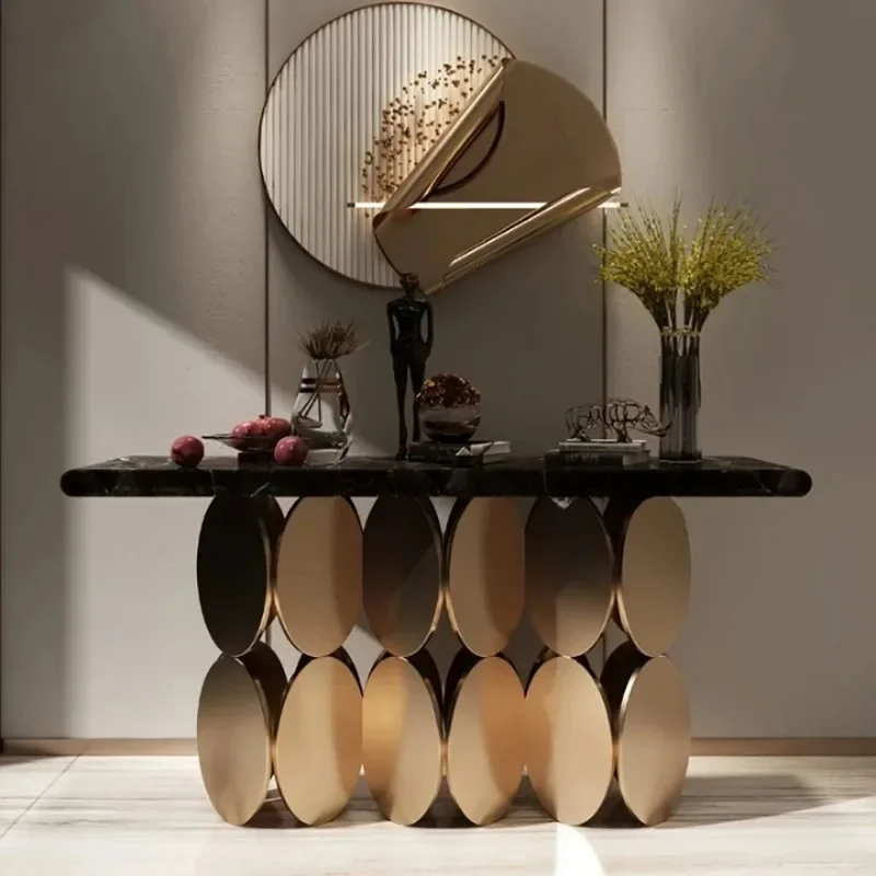 

Luxury Design Console Table Trendy Nordic Aesthetic Premium Console Table Modern Entrance Hall Wohnzimmer Tisch Furniture