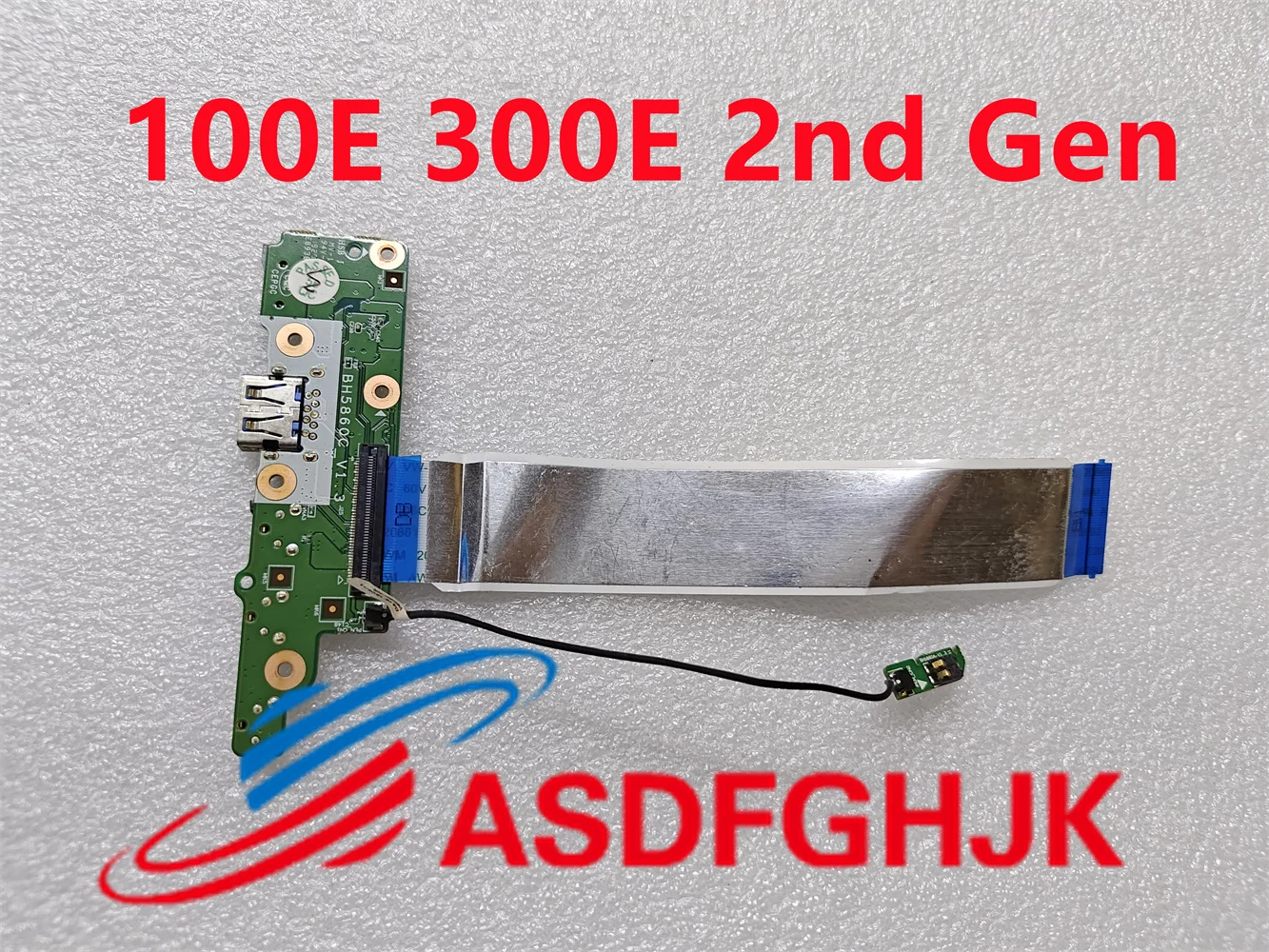 

For Lenovo 100E 300E 2nd Gen 2 81M9 USB Jack Audio Sound Power Button Board with Cable Switch BH5860C 3005-04747 100% Tested OK