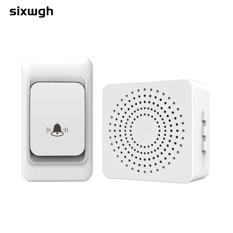 

Беспроводной уличный дверной звонок SIXWGH с USB-интерфейсом, домашний пульт дистанционного управления, комплект звонков My Melody, домашние колокольчики, дверной звонок