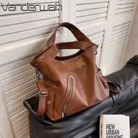 Female Hobo Handbag Large Capacity Shoulder Bags Big Stylsih Tote Bag Ladies Soft Leather Hobos Messenger Bags Women Shopper Bag