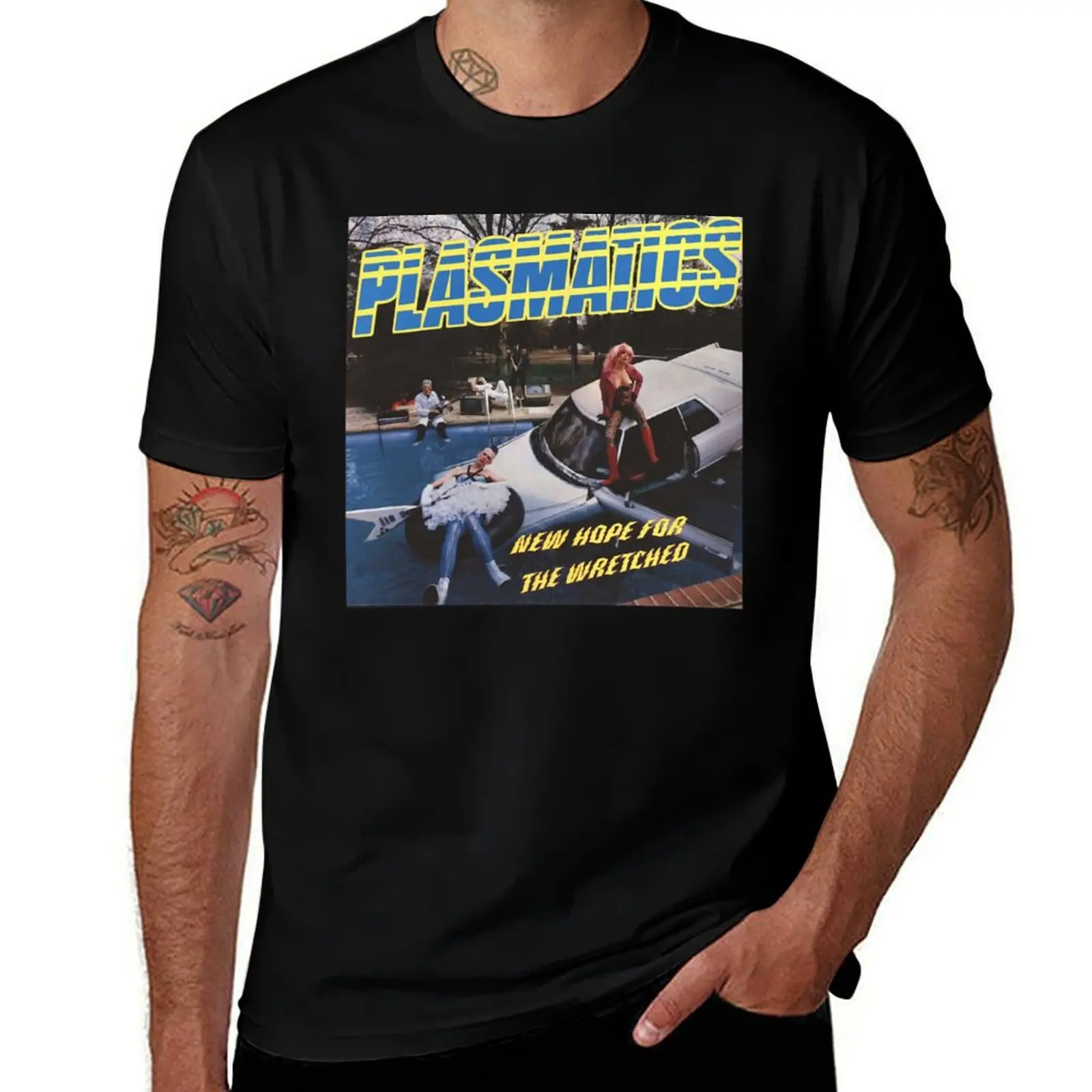 Plasmatics - New Hope for the Wretched Album 1980 T-Shirt Simple Trendy Casual T-Shirt