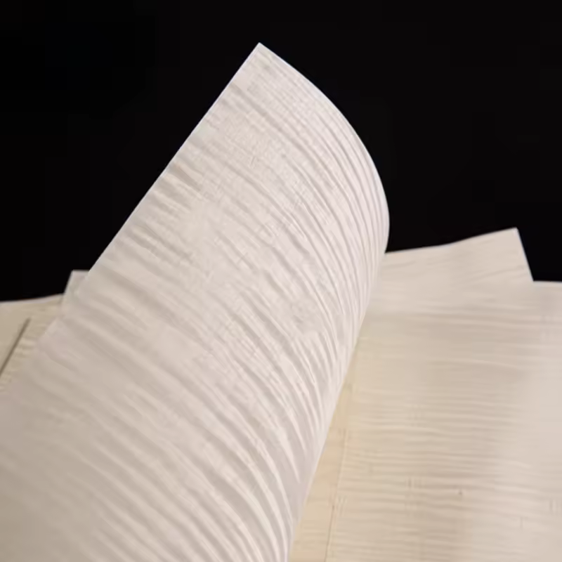 Size:510x350mm Thick:0.5mm Natural Bleached Maple Figured Wood Veneer Guitar face material DIY Guitar specific size veneer - Image 3