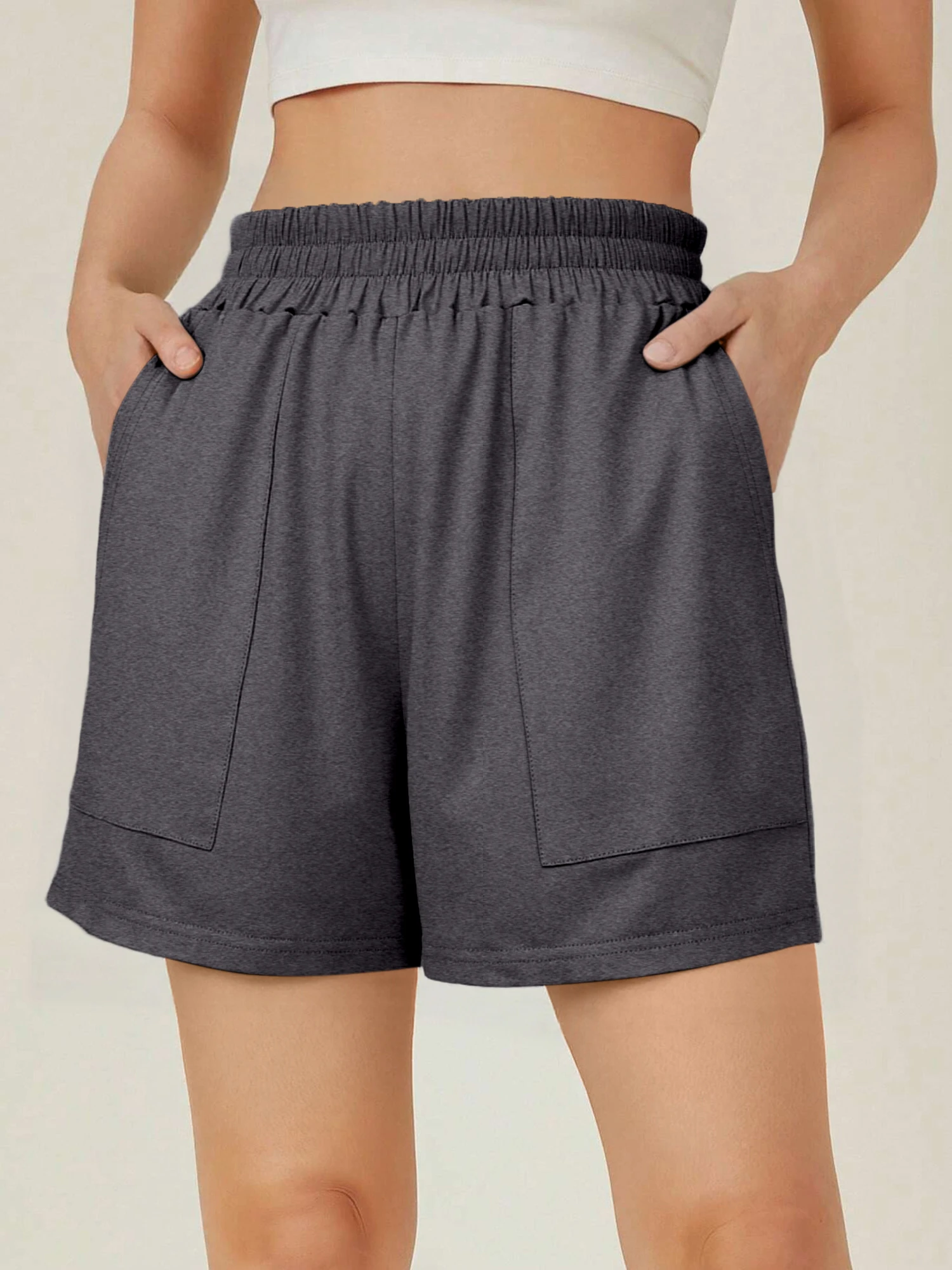 

Женские шорты для сна: мягкие, удобные, для дома, с эластичным поясом, свободного кроя, для ночного отдыха и релаксации в спальне