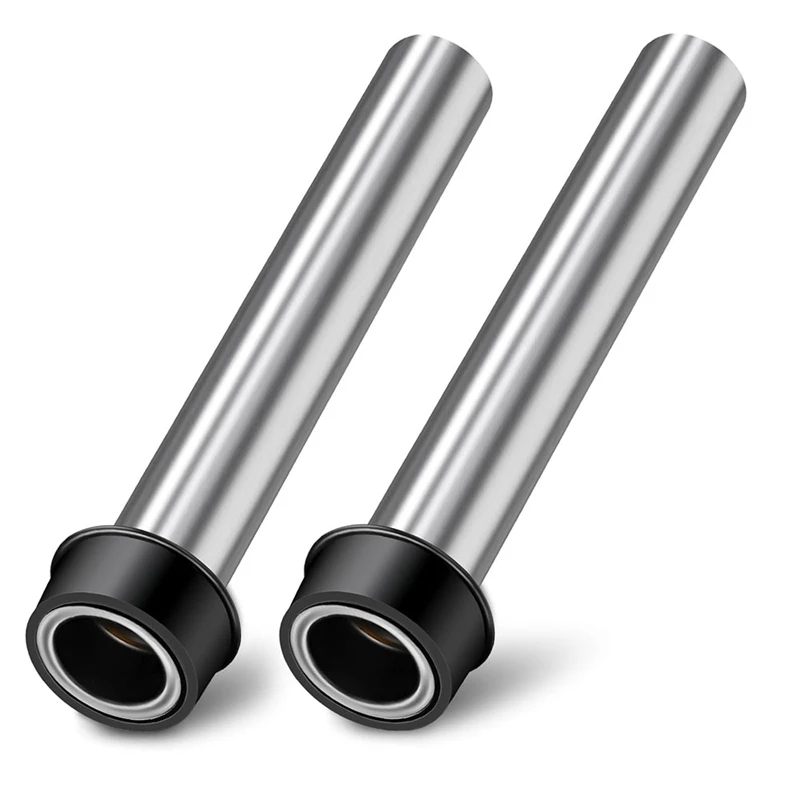 AB15-2 Pcs Bar Sink Overflow Pipe 7.48 Inches Sink Strainer Pipe Sink Drain Tube For Holes Pipe Stopper Bathroom Pipes