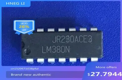 

100% NEWHigh quality products LM380N LM380 DIP14 MODULE new in stockHigh quality products