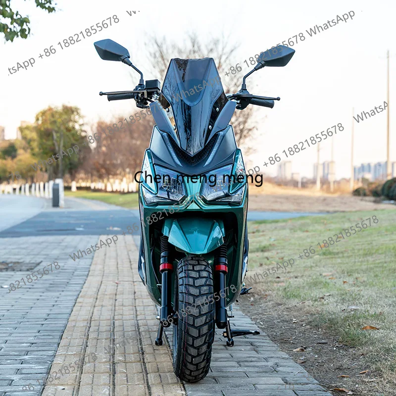 

Adult two-wheeled motorcycle scooter 150cc large pedal adult commuter scooter