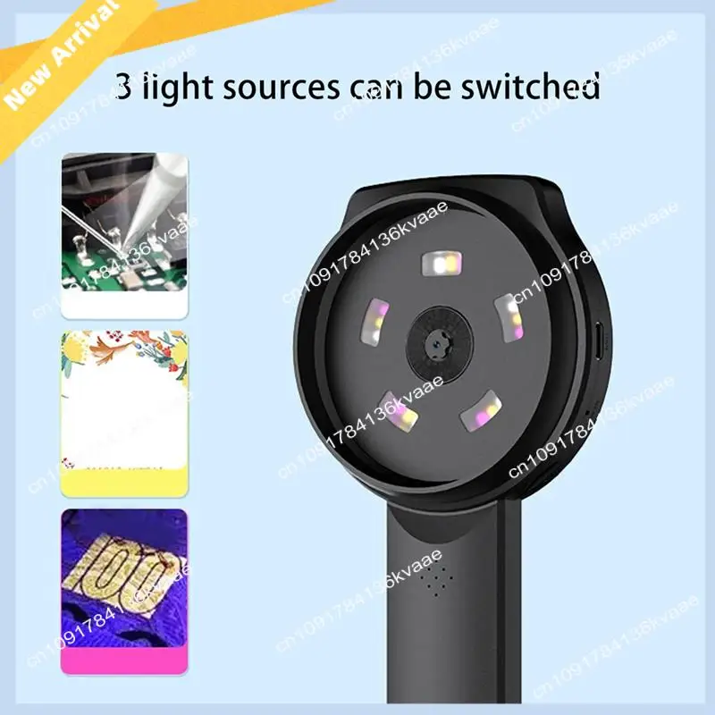 

M01K 2MP 1000X Magnifying Glass Digital Electronic Magnifier With Light 4 Zoom Buttons