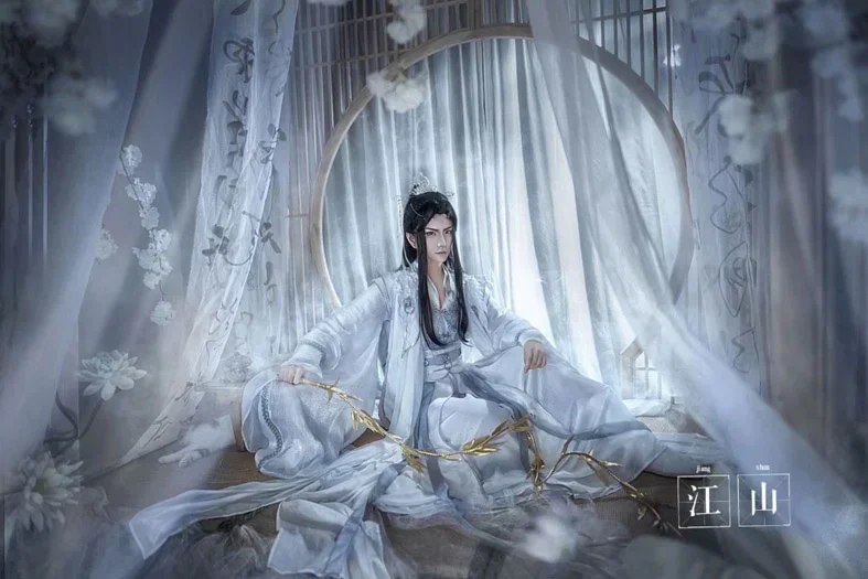 China BL Novel/Anime Er Ha And His White Cat Master Chu Wan Ning Hanfu Costume Ancient Style Costume Hanfu Chinese Ancient