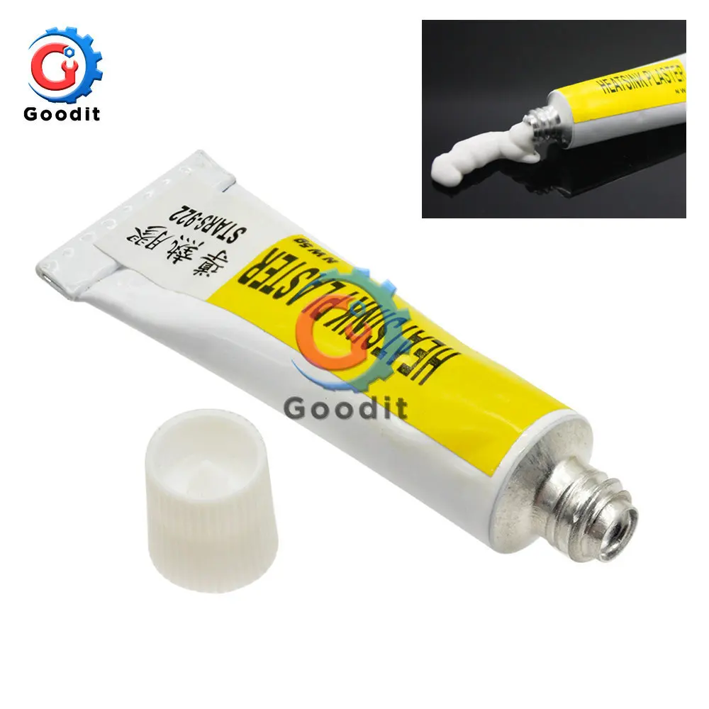 2Pcs 5g Heatsink Plaster Thermal Adhesive Cooling Paste Strong Adhesive Compound Glue For Heat Sink Thermal Conductive Viscous