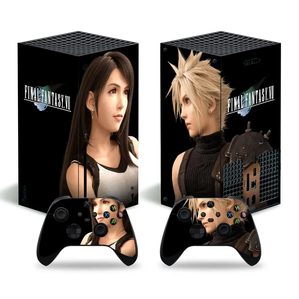 Final fantasy for XBox Series X Game Console Protection Console Sticker Protective Skin Cover for Xbox Series X Sticker