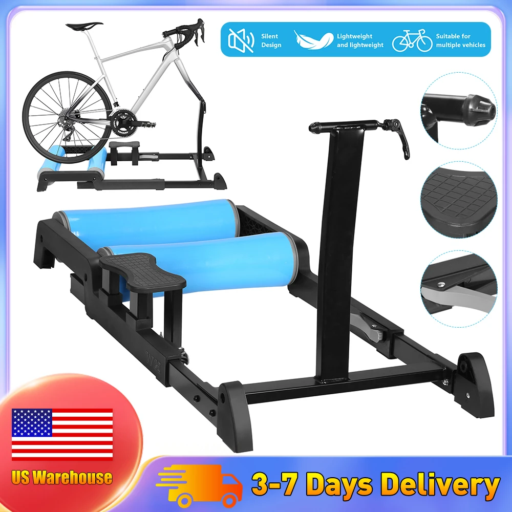 

Professional Training Platform Detachable Adjustable Bike Trainer Aluminum Alloy Anti-Slip Racing & Strength Training Equipment