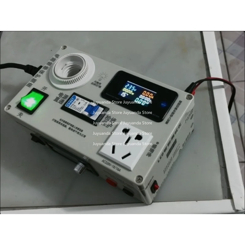 Portable LED Electrical Maintenance Protection Socket Switching Power Supply Induction Cooker TV Ammeter Testing Power Meter