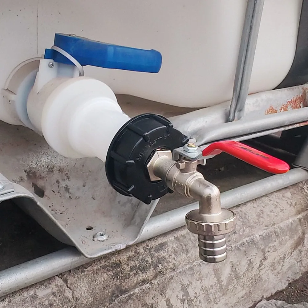 Garden irrigation dropper water source connector faucet accessory S60 * 6 water tank faucet with adapter extension pipe - view 3