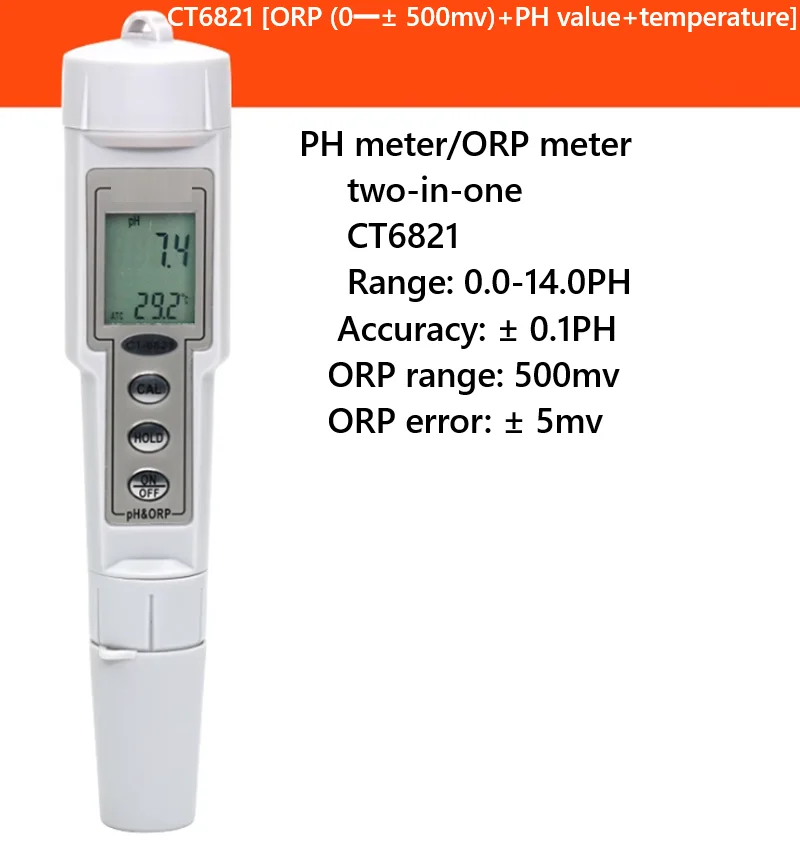 CT8022 pen ORP meter portable oxidation-reduction potential measuring instrument liquid mv value