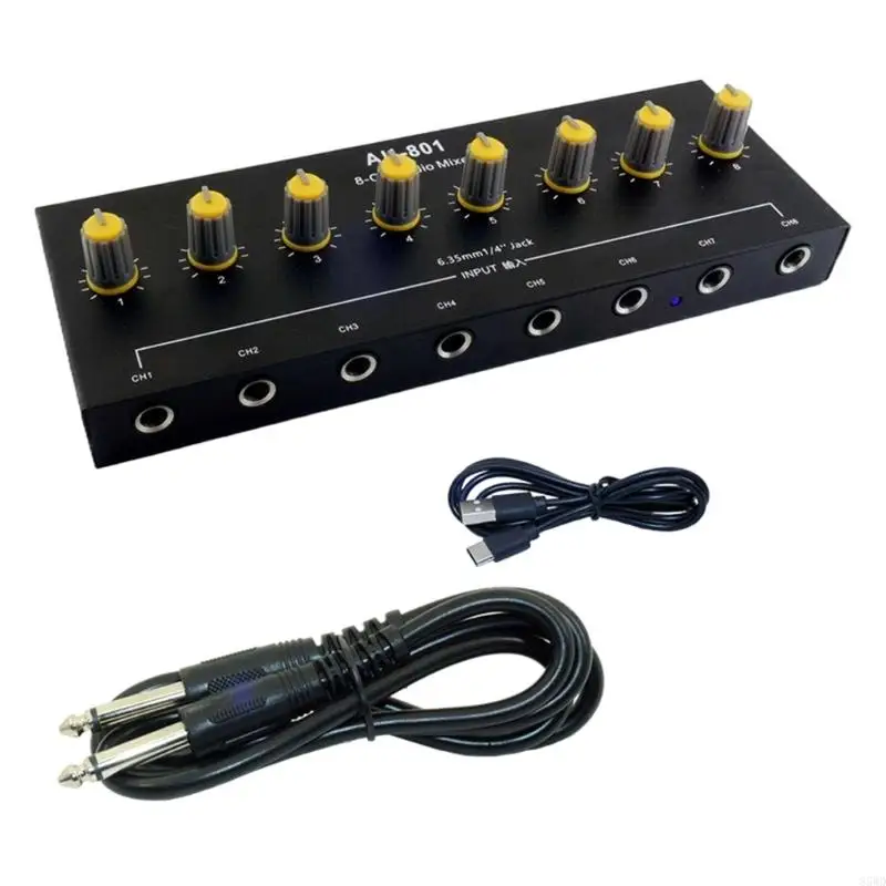 

85WD MultiChannel Portable Audios Mixer Processor For Instrument And Microphones