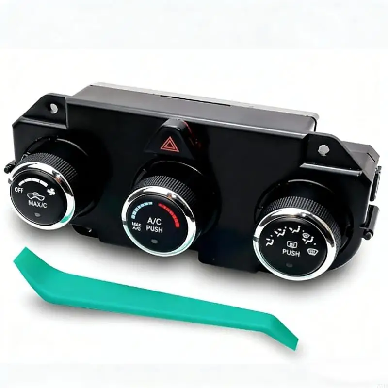 

77HF HVAC Climates Control Panel with Blower Motor Switches for 1999-2004 BL101 Replaces 68268186AA for Select Model