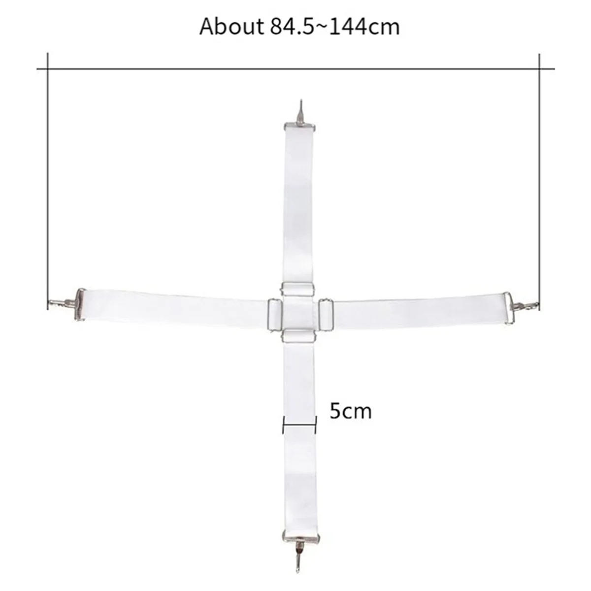 

AA85 Adjustable Parade Marching Bass Drum Shoulder Strap-Sling Nylon Belt Metal Clip