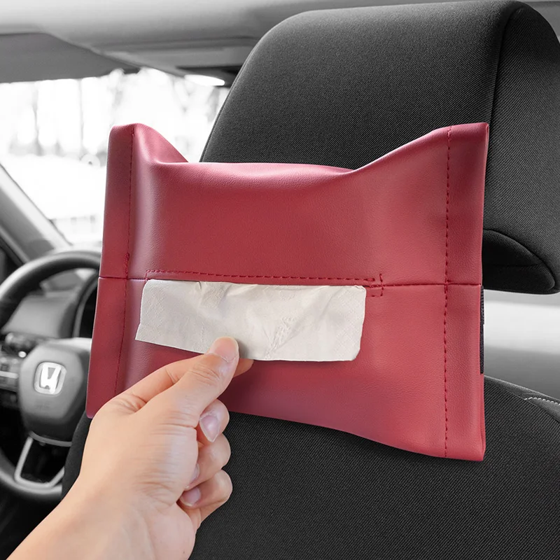 

For Honda Prelude BB5/BB6/BB7/BB8 Accord CF/CG 1997~2002 Car Seat Sun Visor With Fix Strap Pocket Tissue Storage Bag Accessories